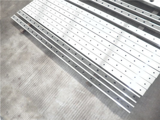 Nóż gilotyny 9crsi do ciętych na długość linii Niestandardowe metalowe ostrza tnące