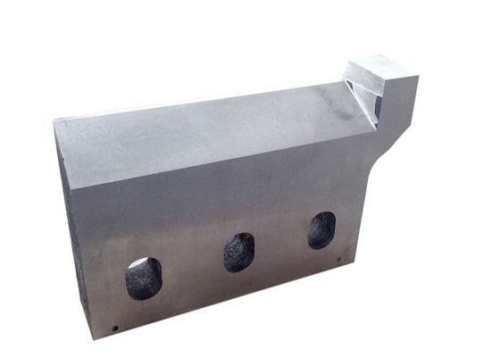 Twardość ostrza do cięcia przemysłowego latającego 54 Ostrze do cięcia prętów stalowych 256x100x28mm