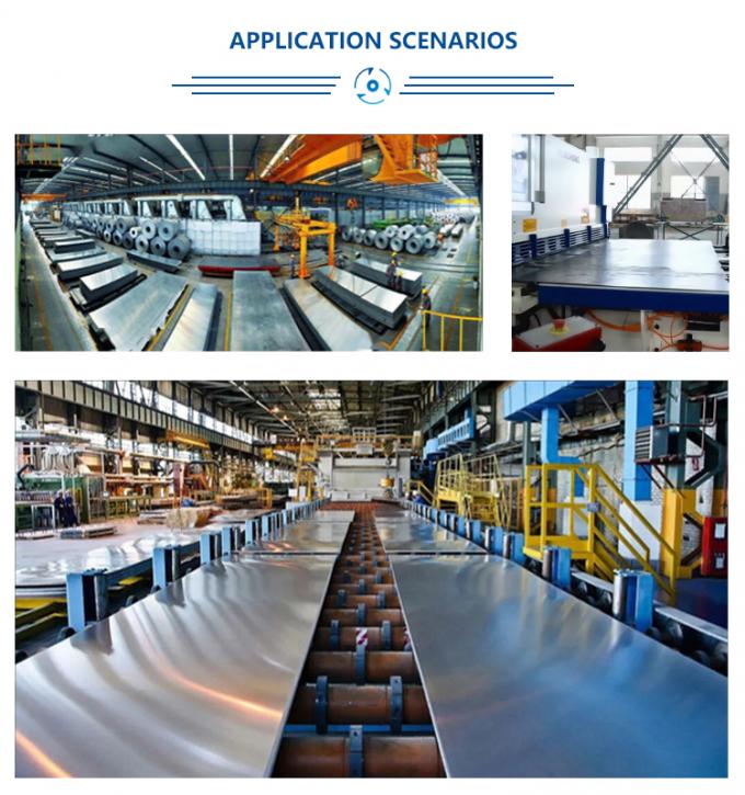 Przemysłowe łopaty hydrauliczne do cięcia precyzyjnych blach metalowych 5