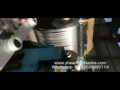 Metalowy przemysłowy obrotowy proces cięcia blachy stalowej